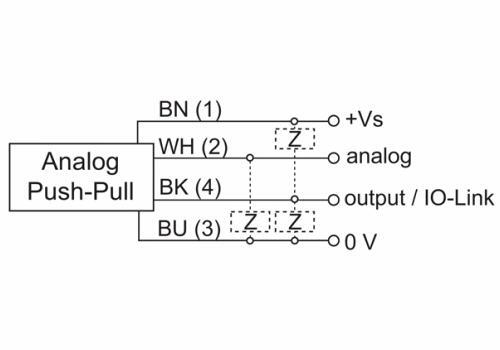 OM30-P0350.HV.YUN 测距传感器接线图
